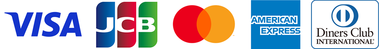 各種クレジット決済対応