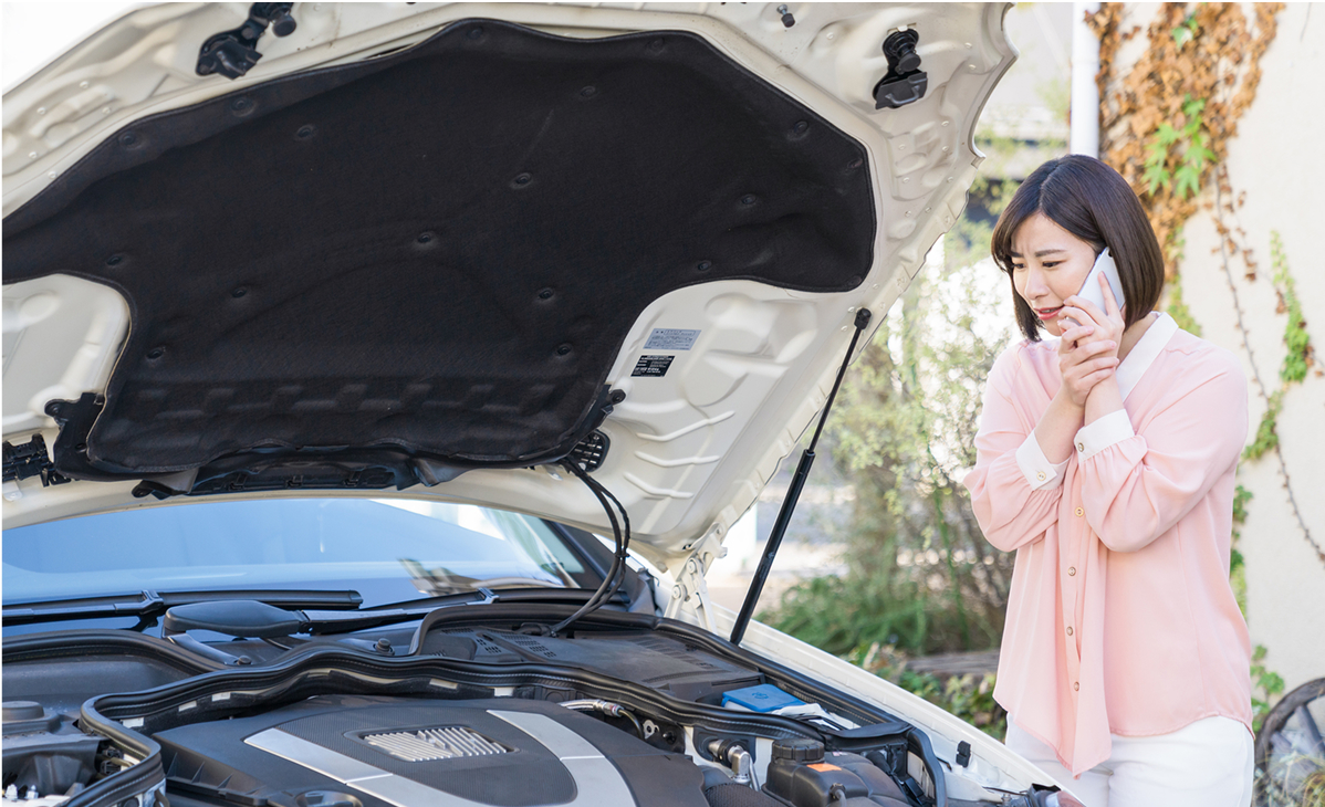 お電話でレッカーの依頼